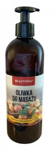 Beautiona masážní olej Broskev 500ml