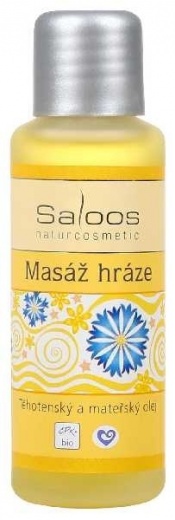 Saloos Bio Olej na masáž hráze - 50ml