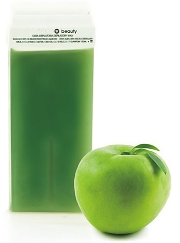 Depilační vosk roll-on zelené jablko, 100ml