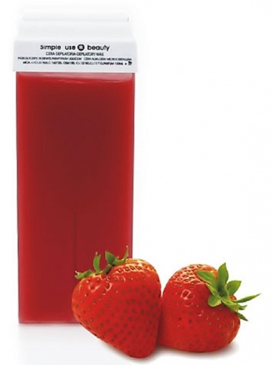 Depilační vosk roll-on jahodový, 100ml