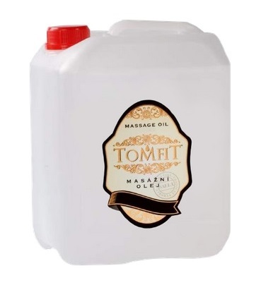 TOMFIT masážní olej citrónový - 5l