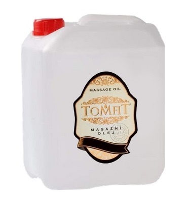 TOMFIT masážní olej s extraktem břečťanu - 5l