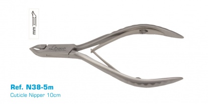 Lexwo kleště na kůži 10cm, 5mm - typ 138-5