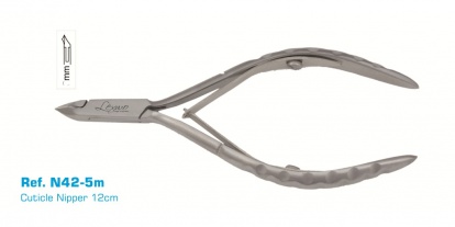 Lexwo kleště na kůži 12cm, 5mm - typ 142-5