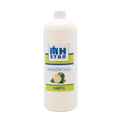 MH Star masážní olej limeta - 1l