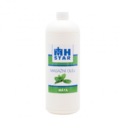 MH Star masážní olej máta - 1l