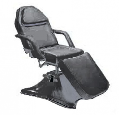 Hydraulické tatérské křeslo 8222 - černé