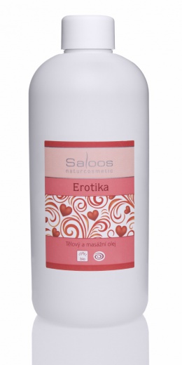 Saloos Bio masážní olej Erotika 500ml