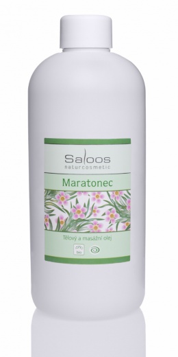 Saloos Bio masážní olej Maratonec 500ml