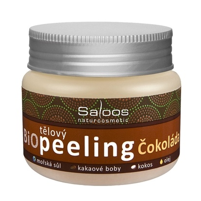 Saloos Bio Tělový peeling - Čokoláda 140 ml