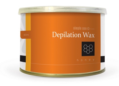Depilační vosk v plechovce - medový - 400ml