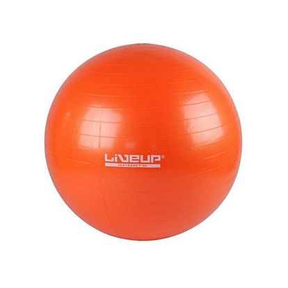 LIVEUP gymball Anti-Burst gymnastický míč 65cm - oranžový