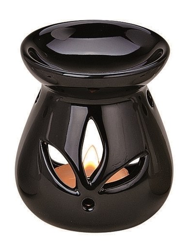 Aroma lampa 1ks - černá 7x8cm