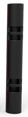LIVEPRO Power Barbells posilovací tubus 12kg - černý