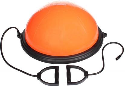 LIVEUP balanční míč - podložka - 58CM/6500G - oranžový