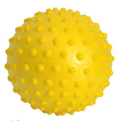 Gymnic Sensyball masážní míček 20cm - žlutý