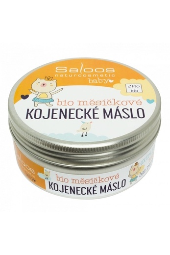 Saloos Bio měsíčkové kojenecké šlehané máslo 150ml