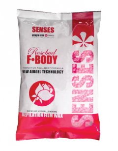 Depilační vosk zrnka SENSES Rosebud F-BODY - 800g