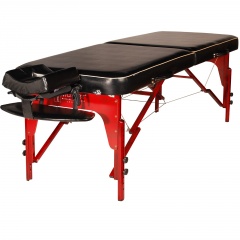 Skládací dřevěné lehátko Monrole LX