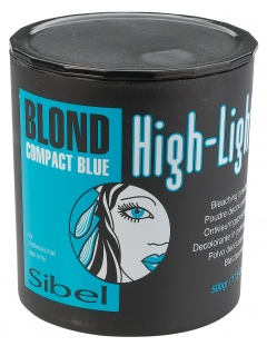 Sibel Blond compact blue melírovací prášek - 500g